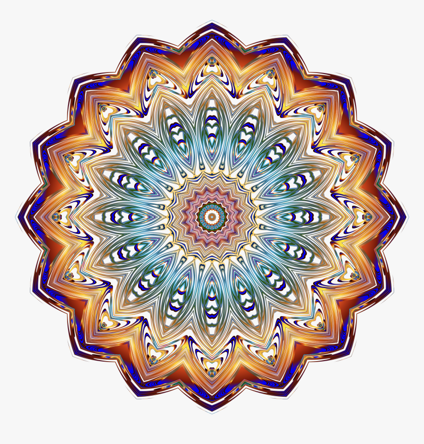 Prismatic Mandala Line Art 9 No Background Clip Arts - Kerala Agro Industries Corporation Ltd, HD Png Download, Free Download