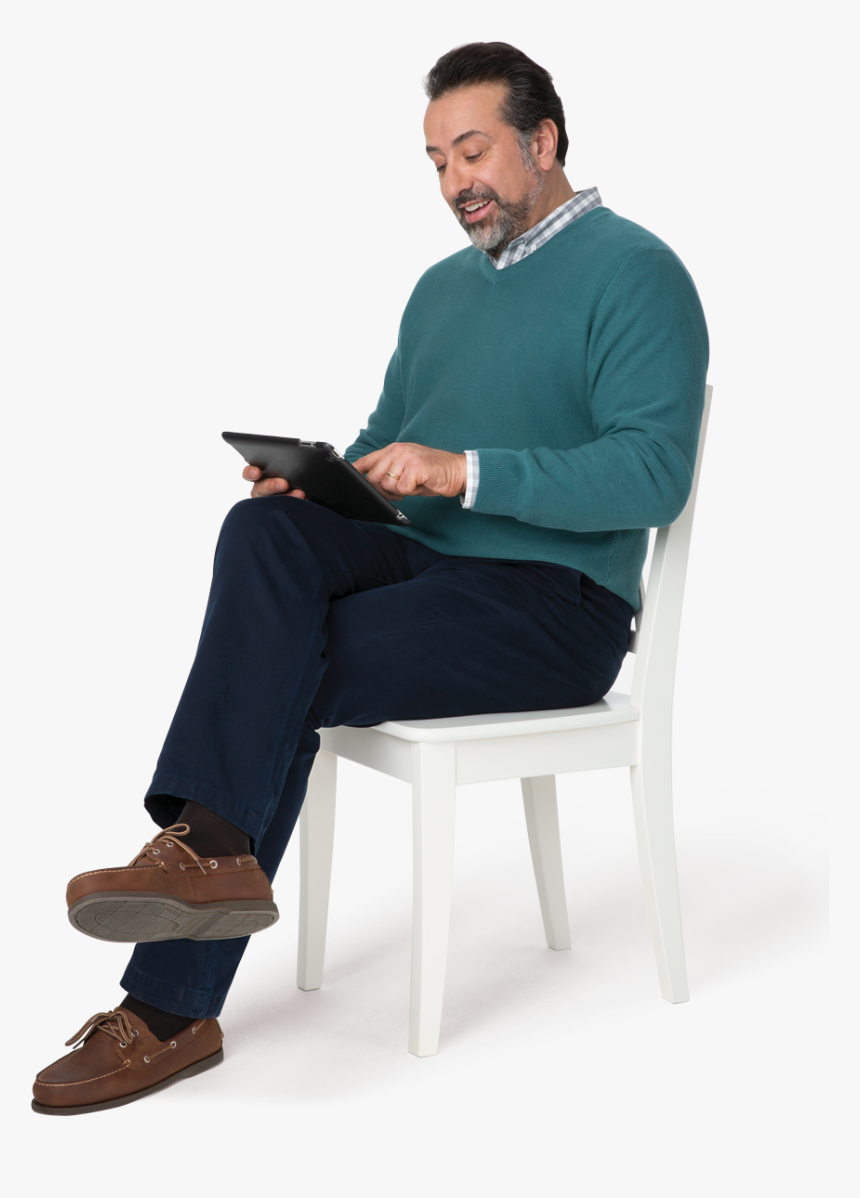 Basilio Pluma - Sitting, HD Png Download, Free Download