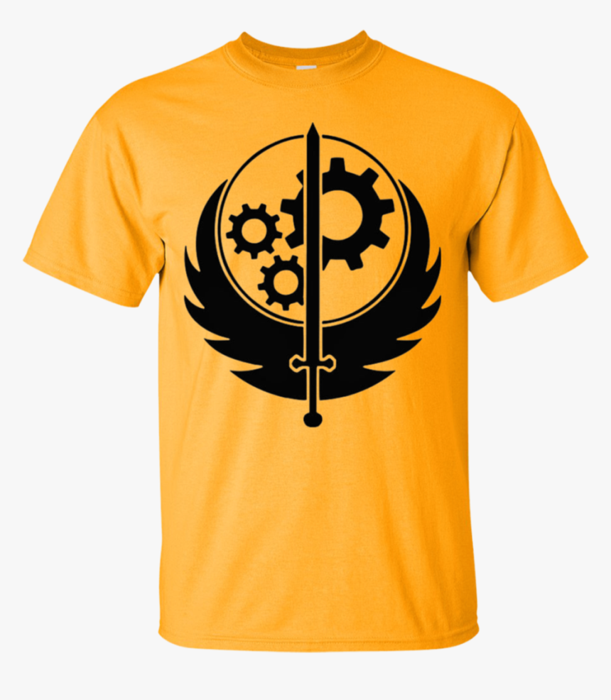 Brotherhood Of Steel G200 Gildan Ultra Cotton T-shirt - Brotherhood Of Steel Logo, HD Png Download, Free Download