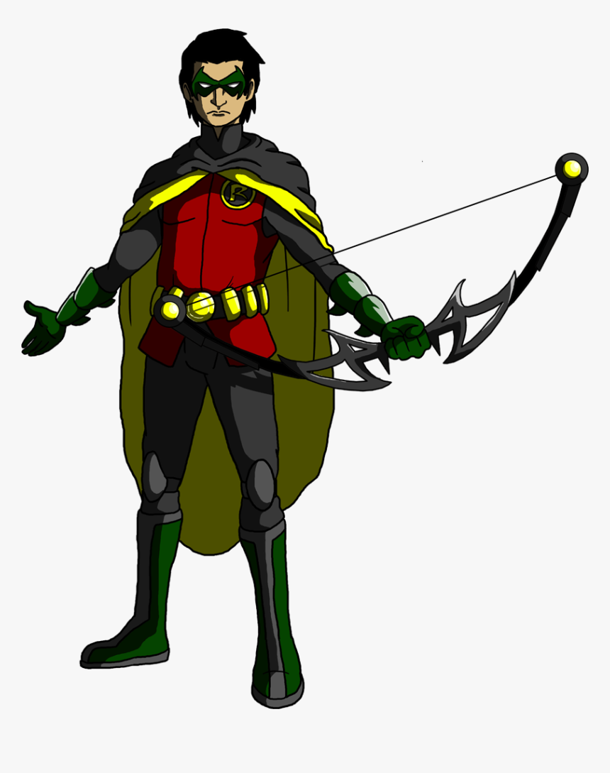 Damian Wayne Robin Concept - Batman Damian Wayne Teen, HD Png Download, Free Download