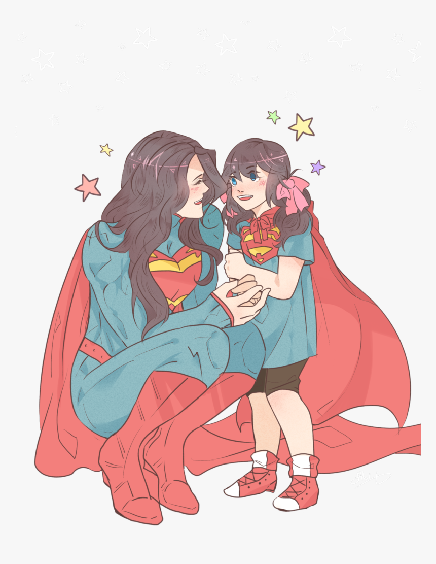 Genderbent Damian Wayne Png Genderbent Damian Wayne - Damian Wayne And Jon Kent Genderbend, Transparent Png, Free Download