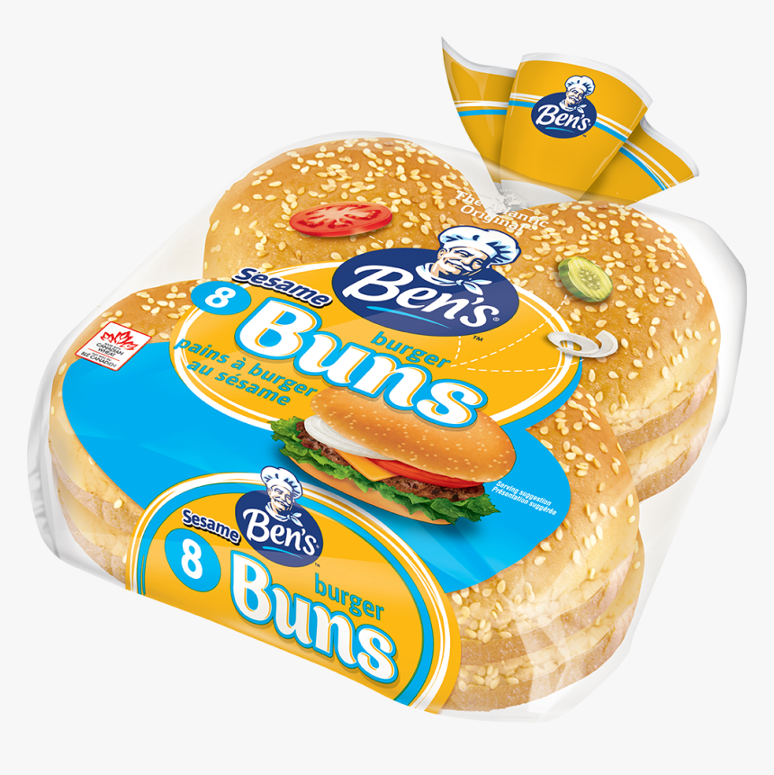Ben"s Hamburger Buns - Bens Hamburger Buns, HD Png Download, Free Download