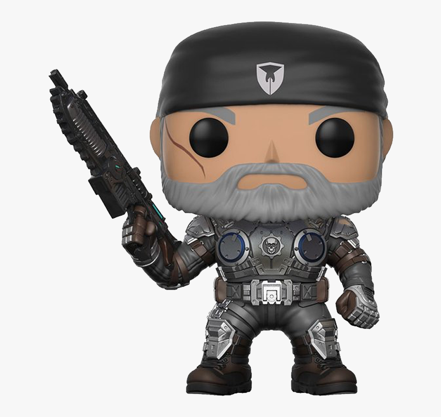 Funko Pop Vinyl Gears Of War - Funko Pop Old Marcus Fenix, HD Png Download, Free Download