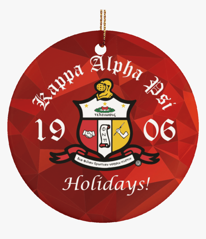 Kappa Alpha Psi Christmas Ornaments - Kappa Alpha Psi, HD Png Download, Free Download