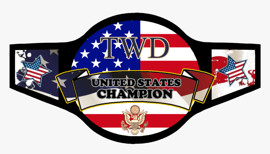 The Twd United States Championship Belt - Emblem, HD Png Download, Free Download