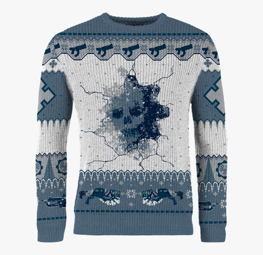 The 2019 Gears Of War Holiday Sweater, Featuring An - Sweater, HD Png Download, Free Download