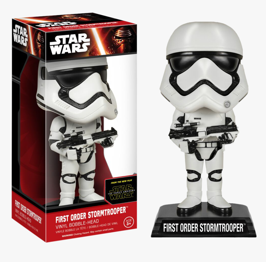 First Order Stormtrooper Wacky Wobber Bobble Head - Star Wars Vinyl Bobble Head First Order Stormtrooper, HD Png Download, Free Download