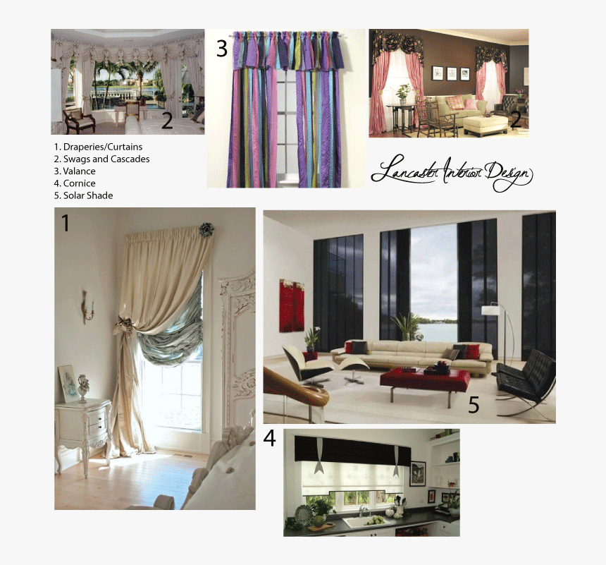Window Treatments Lancaster Interior Design - Panel, HD Png Download, Free Download