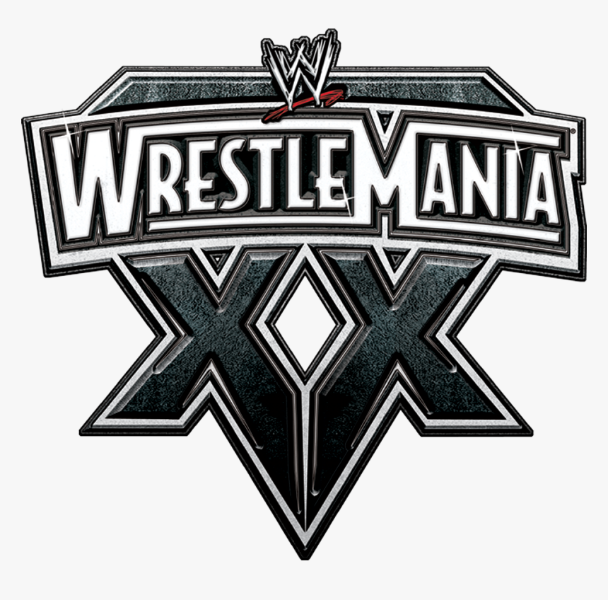 Wrestlemania 20 Logo - Wwe Wrestlemania Xx Logo, HD Png Download, Free Download