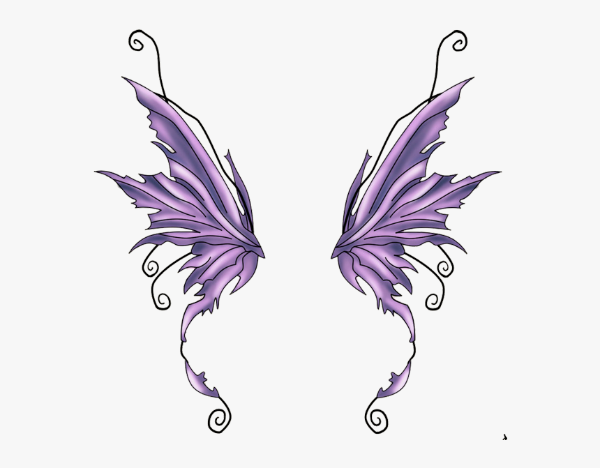 Fairy Wings Png - Fairy Wings Tattoo, Transparent Png, Free Download