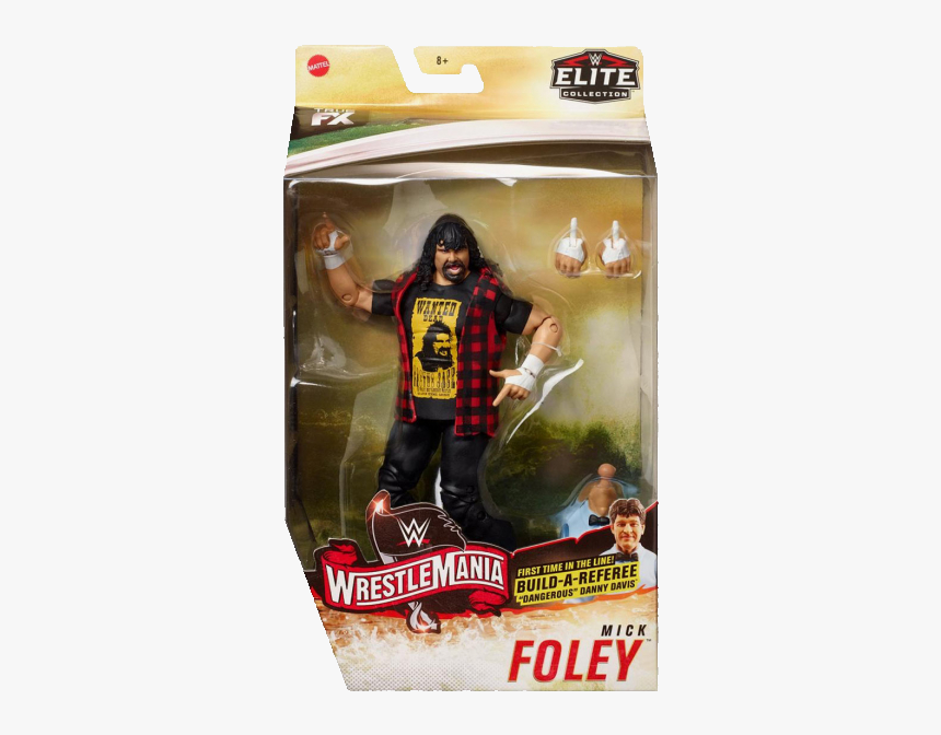 Wwe Elite Wrestlemania 36 Mick Foley, HD Png Download, Free Download
