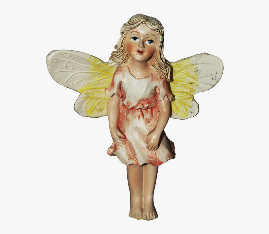 Fee, Elf, Wing, Vintage, Fairy, Fae, Ceramic, Woman - Fairy, HD Png Download, Free Download