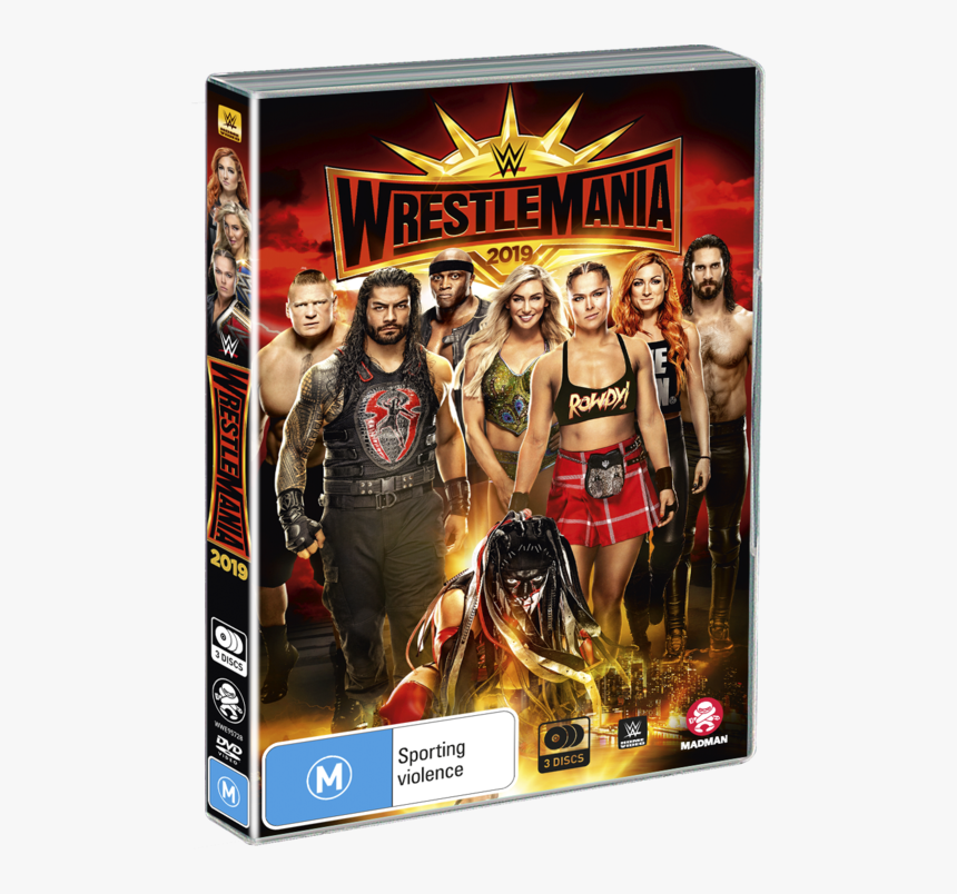 Wwe Wrestlemania 35 Dvd, HD Png Download, Free Download