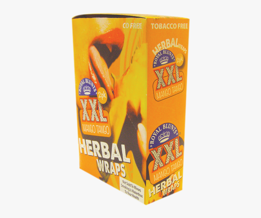 Royal Blunts Xxl Wraps Mango Tango - Carton, HD Png Download, Free Download