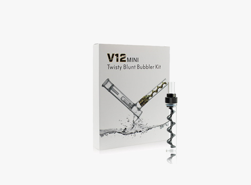 V12 Mini Twisty Blunt Bubbler Kit, HD Png Download, Free Download