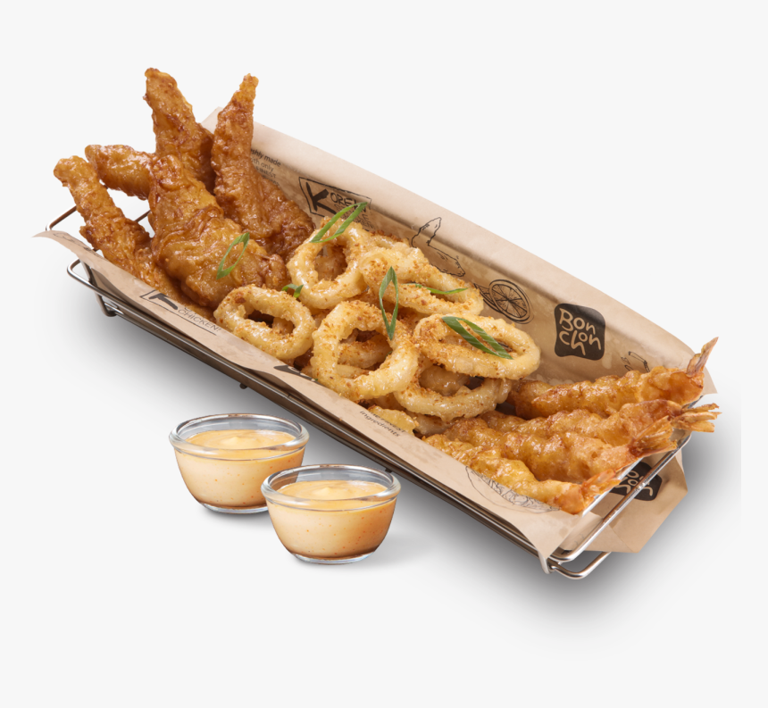 Transparent Fried Shrimp Png - Bonchon Seafood Platter Price, Png Download, Free Download