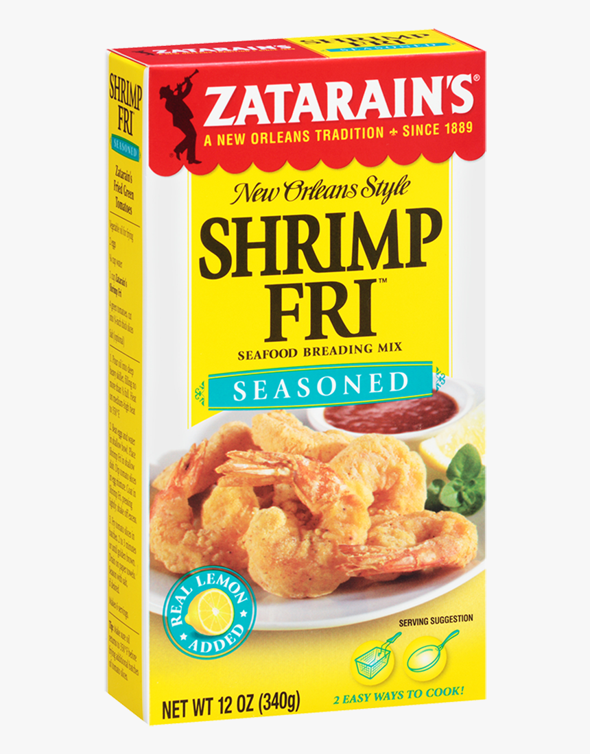 Seasoned Shrimp Fri - Zatarain's Fish Fry, HD Png Download, Free Download