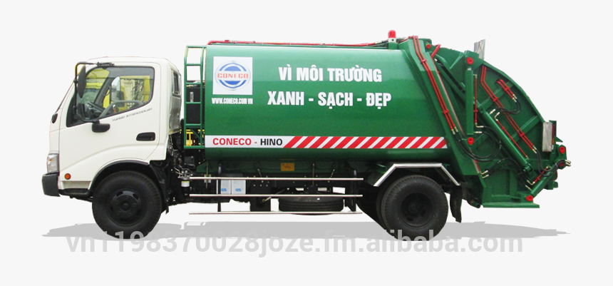 Garbage Truck Hino - Garbage Truck, HD Png Download, Free Download