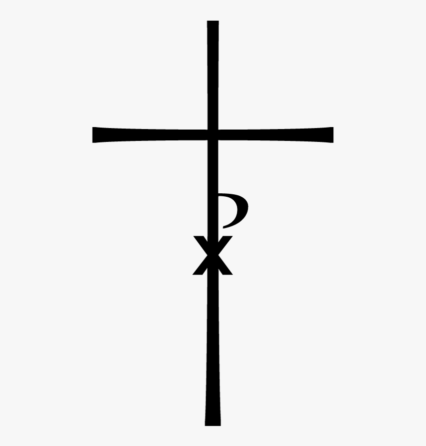 Black Simple Cross Outline, HD Png Download, Free Download