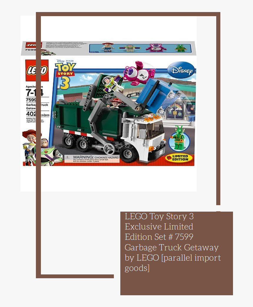 Lego Toy Story Garbage Truck Getaway, HD Png Download, Free Download