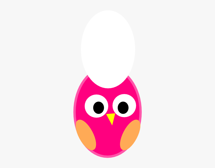 Pink Owl Pic Cartoon, HD Png Download, Free Download