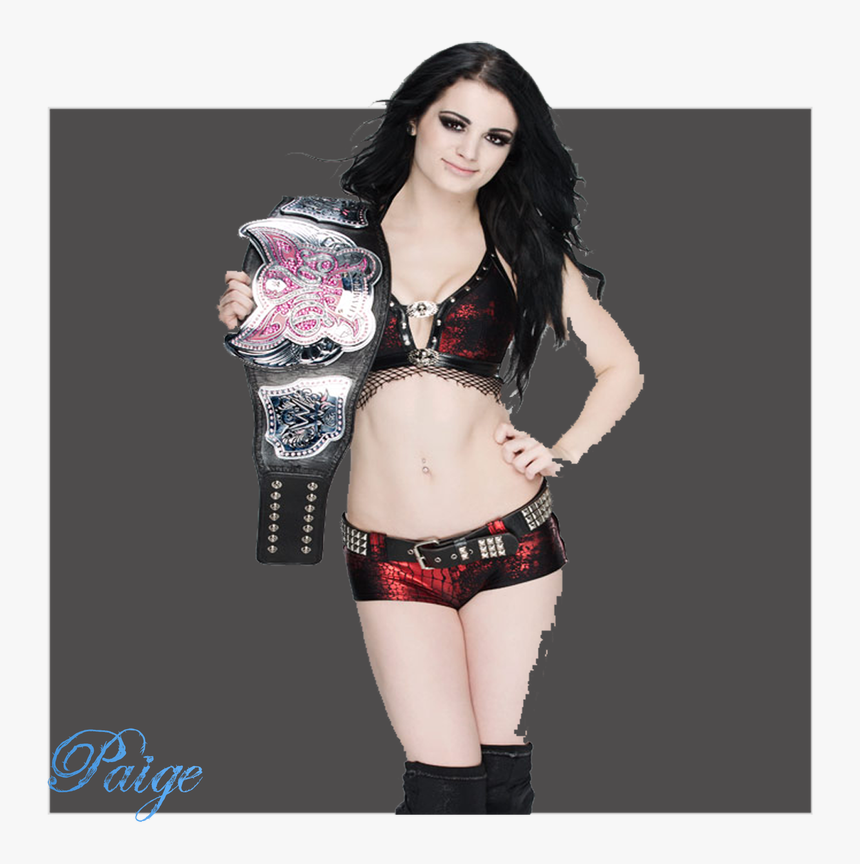 Picture - Wwe Divas Championship Paige, HD Png Download, Free Download