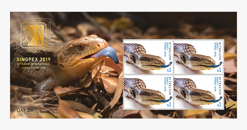 Singpex 2019 Set Of Five Minisheets Product Photo Internal - Alligator Lizard, HD Png Download, Free Download