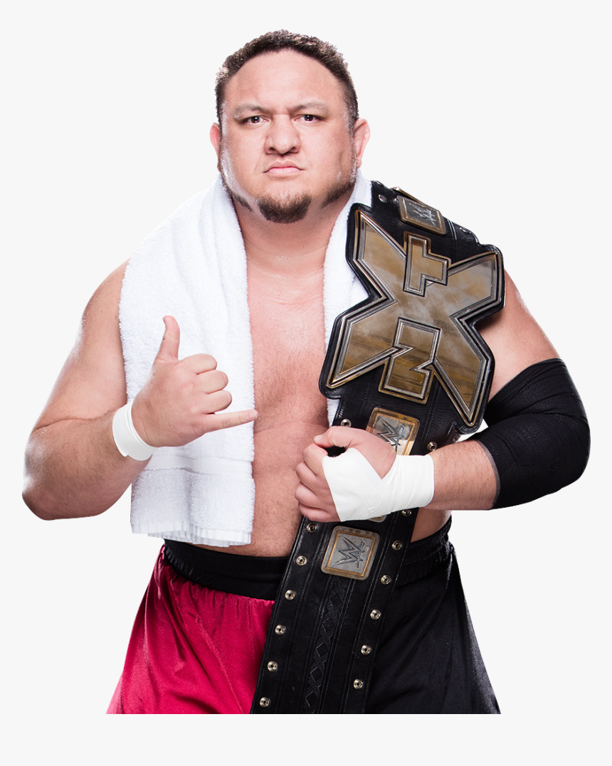 Wwe Samoa Joe Nxt Champion, HD Png Download, Free Download