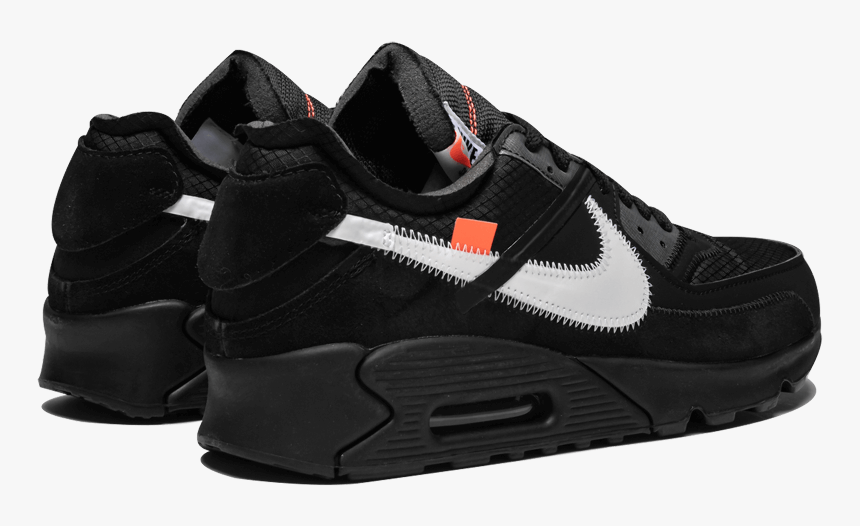 [​img] - Air Max 90 Off White Black, HD Png Download, Free Download