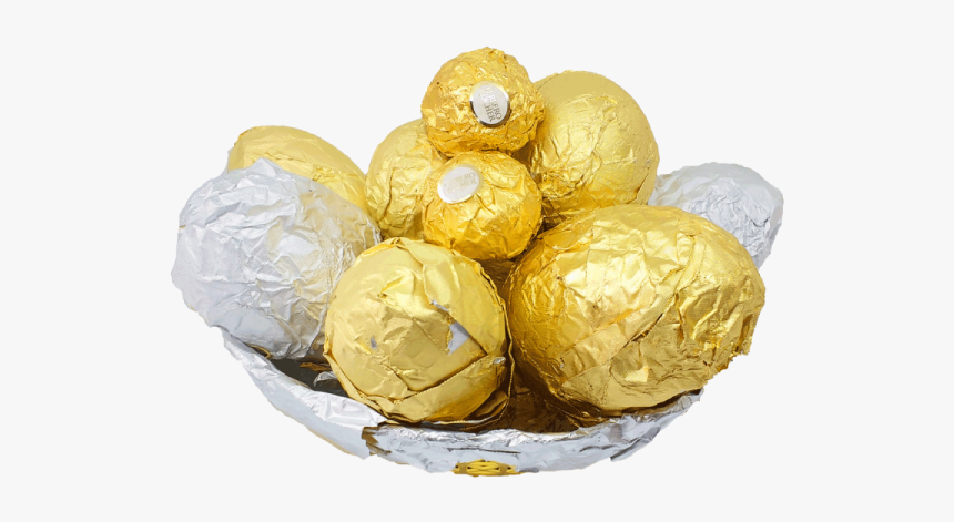 Assorted Ferrero Easter Eggs Gourmet Basket - Present, HD Png Download, Free Download