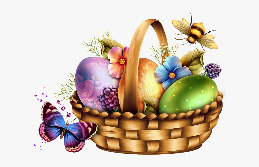 Easter Basket Animated Gif, HD Png Download, Free Download