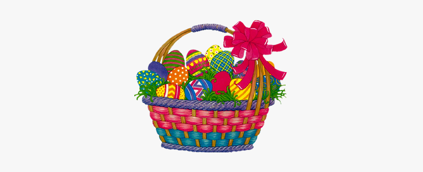 #easter #eggs #basket #freetoedit - Easter Basket, HD Png Download, Free Download