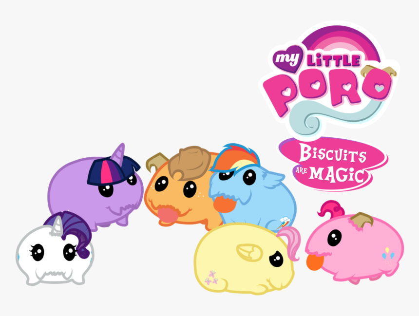 My Little Biscuits Mag Are League Of Legends Pony Pink - Poro My Little Pony, HD Png Download, Free Download