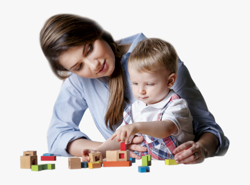 Happy Children Makes Happy Parent That"s Our Commitment - Mom Playing With Toddler, HD Png Download, Free Download