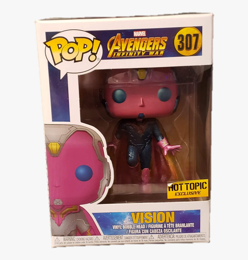 Infinity War Vision Funko Pop, HD Png Download, Free Download