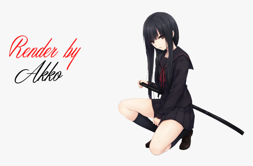 Anime Girl Full Body Png, Transparent Png, Free Download