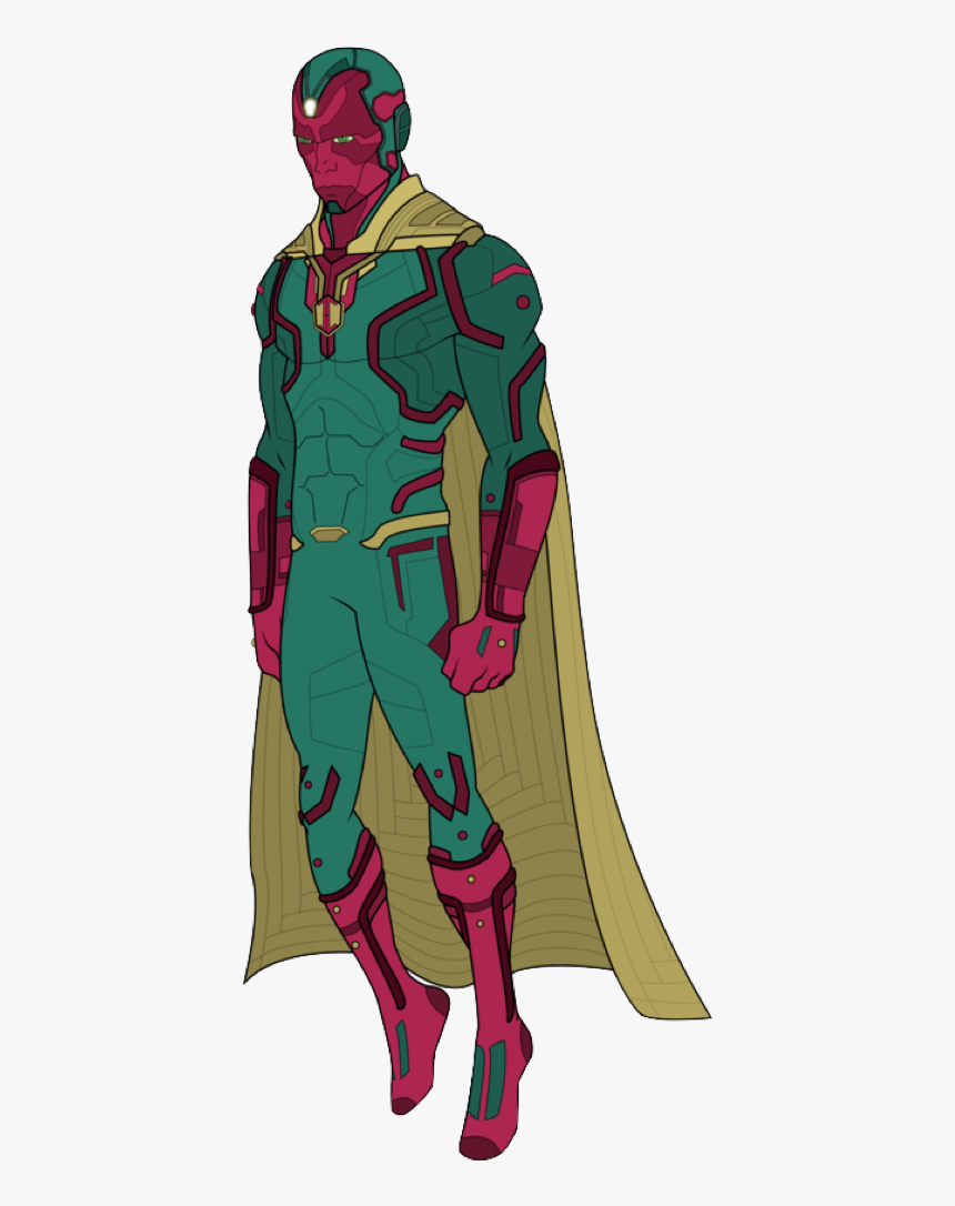 Marvel Avengers Assemble The Vision, HD Png Download, Free Download