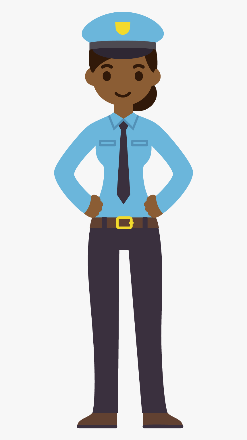 Indian Traffic Policeman Png - Police Officer Png Cartoon, Transparent Png, Free Download