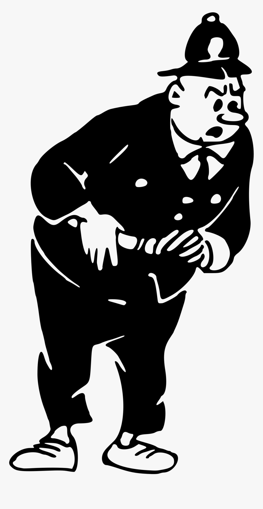 Stern Policeman Clip Arts - Policeman Drawing Png, Transparent Png, Free Download