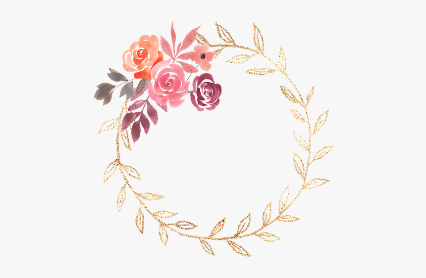 Watercolour Flowers, Frame, Watercolor Flowers, Nature, HD Png Download, Free Download