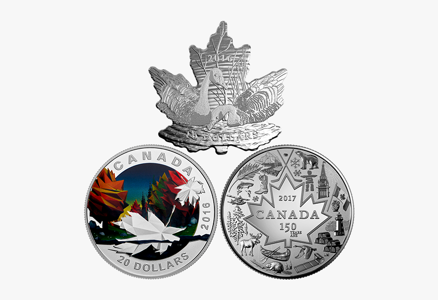 150th Anniversary Canadian Coins, HD Png Download, Free Download