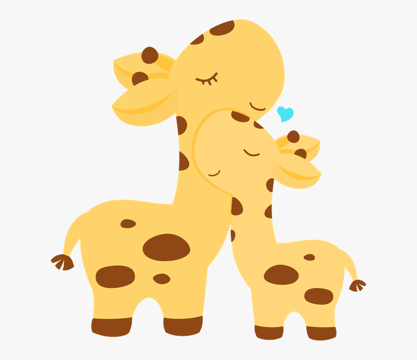 Transparent Giraffes Clipart - Family Giraffe Cartoon Png, Png Download, Free Download