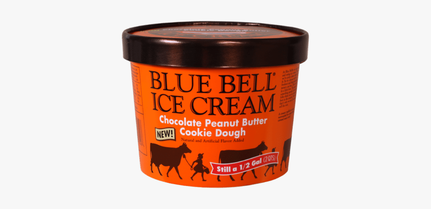 Bluebell Chocolate Peanut Butter Cookie Dough, HD Png Download, Free Download