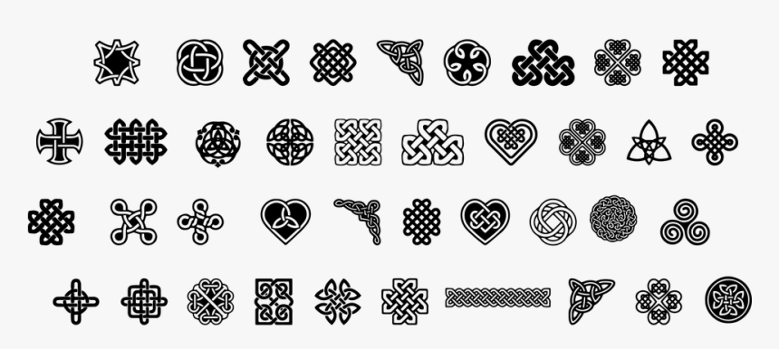 Celtic Symbols, Celtic Icons, Celtic, Irish, Design - Try To Find The Missing Number, HD Png Download, Free Download