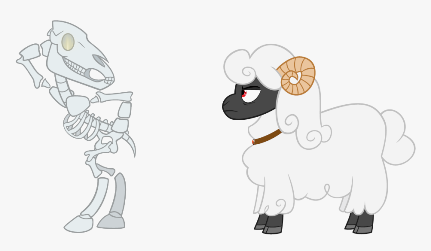 Drawing Sheep Transparent Png - Skeleton Oc, Png Download, Free Download