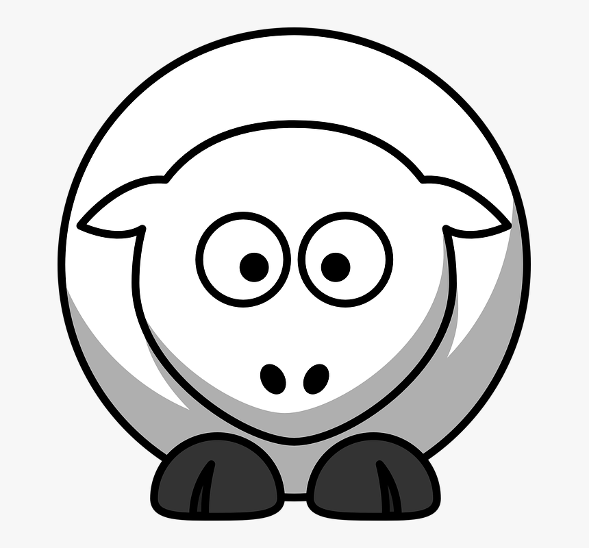 Lamb, Sheep, Milk Cow, Animal, Mammal, Farm Animal - Cartoon Animals Clipart, HD Png Download, Free Download