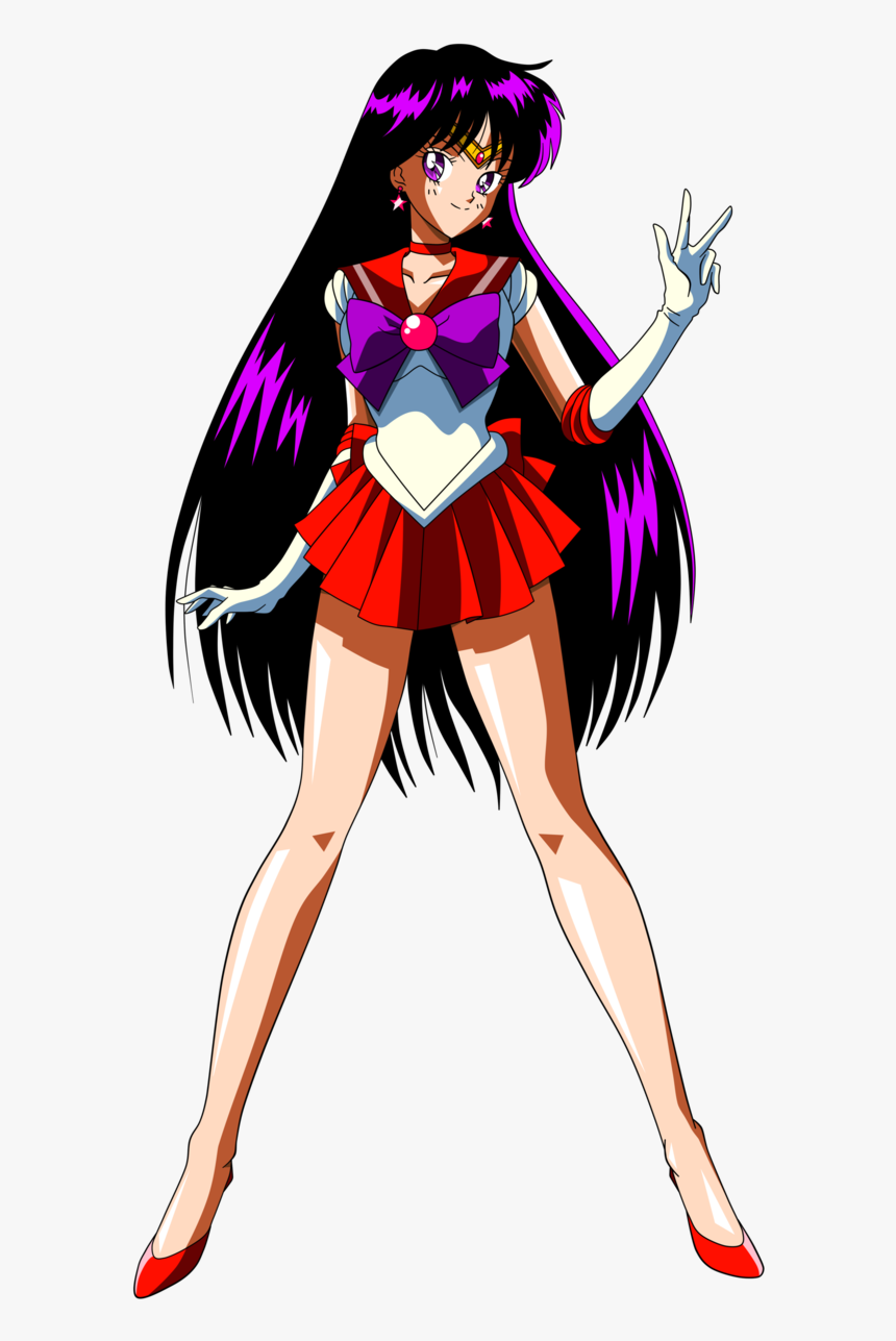 Sailor Moon Crystal Rei Sailor Moon 39494084 323 - Mars Sailor Moon Characters, HD Png Download, Free Download