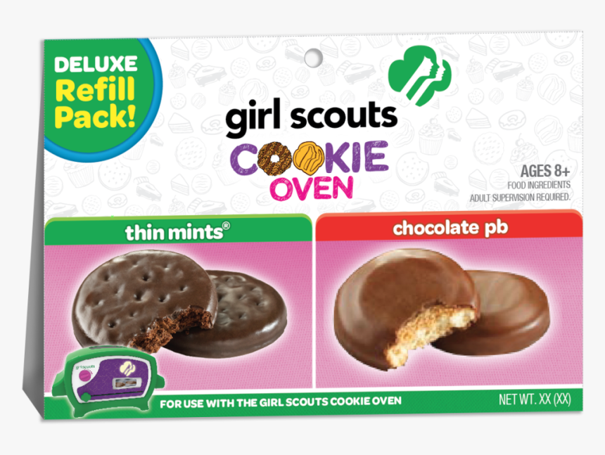Cookie - Girl Scout Cookie Oven Refills, HD Png Download, Free Download