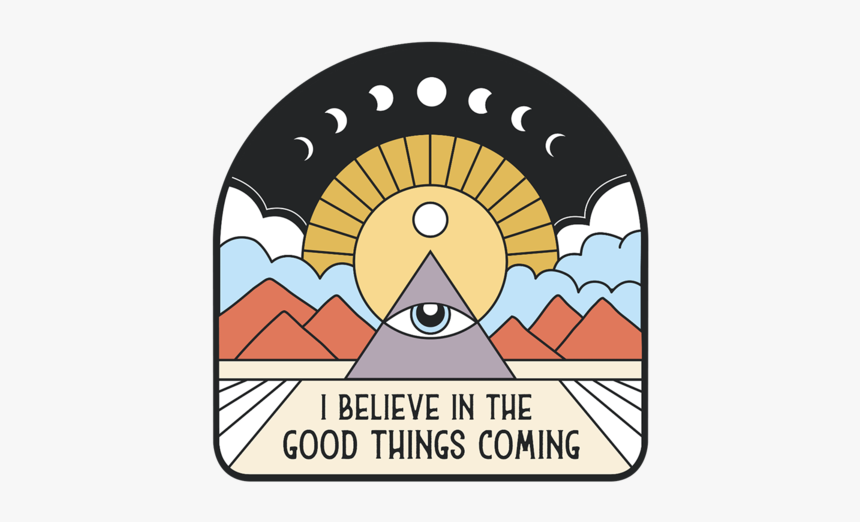 All Seeing Eye Sticker - Circle, HD Png Download, Free Download