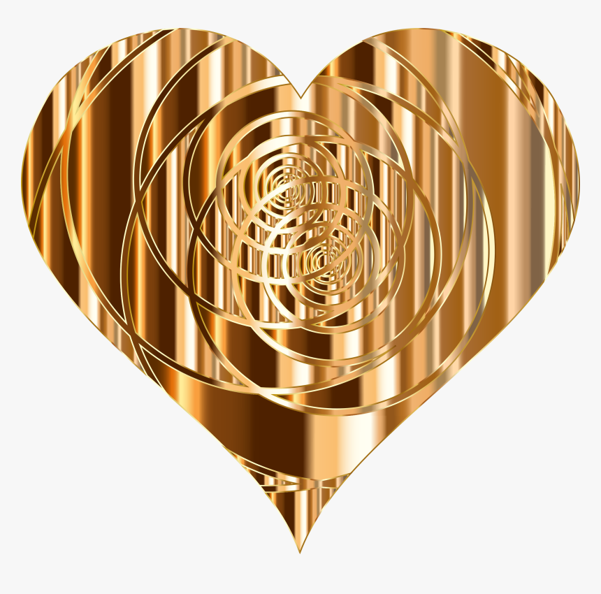 Spiral Heart 8 Clip Arts - Emblem, HD Png Download, Free Download